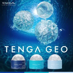 Tenga Geo Aqua maszturbátor (átlátszó)