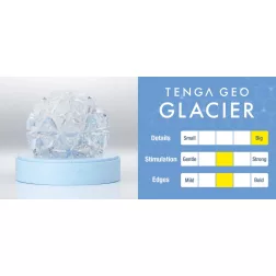 Tenga – Geo Glacier maszturbátor (átlátszó)
