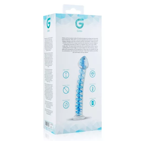 Gildo – No.4 ívelt üveg dildó