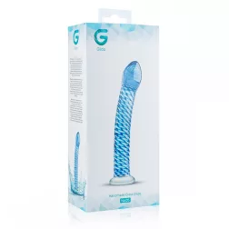 Gildo – No.5 hajlított, spirálos felületű üvegdildó.