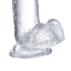 Glazed – realisztikus dildó herékkel (20 cm)