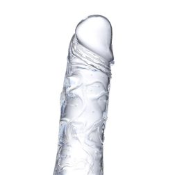 Glazed realisztikus dildó (19 cm)