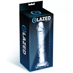 Glazed – realisztikus dildó (19 cm)