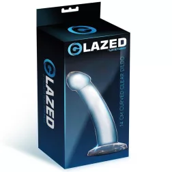 Glazed – hajlított mini dildó (13 cm)