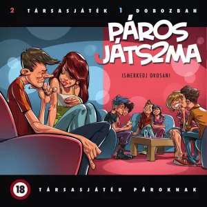 Páros Játszma társasjáték AJÁNDÉKKAL
