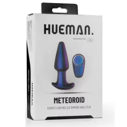   Hueman – Meteroid anál dildó a szárán forgó gyöngysorral, távirányítóval