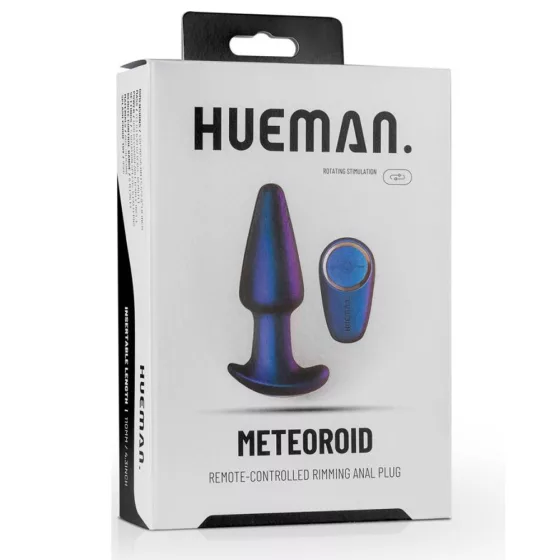 Hueman – Meteroid anál dildó a szárán forgó gyöngysorral, távirányítóval