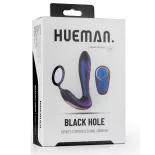   Hueman Black Hole análvibrátor, péniszgyűrűvel, távirányítóval.