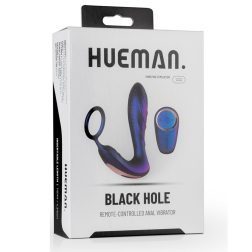   Hueman Black Hole análvibrátor, péniszgyűrűvel, távirányítóval