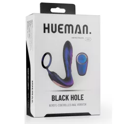   Hueman Black Hole análvibrátor, péniszgyűrűvel, távirányítóval.