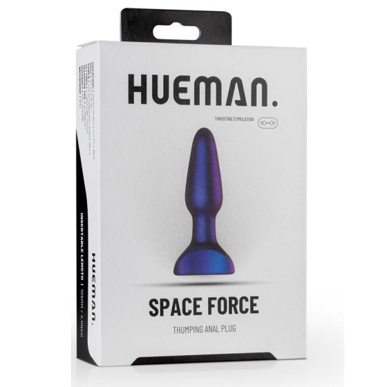 Hueman Space Force lökésekkel stimuláló anál dildó