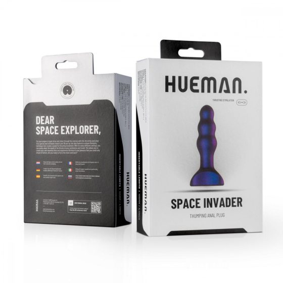 Hueman Space Invader lökésekkel stimuláló fenékdugó