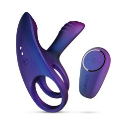   Hueman Infinity Ignite dupla péniszgyű, vibrációs ágakkal, távirányítóval