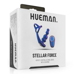 Hueman Stellar Force forgó análvibrátor, péniszhámmal, távirányítóval Hueman Stellar Force forgó análvibrátor, péniszhámmal, távirányítóval