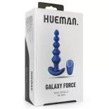   Hueman Galaxy Force vibrációs anál gyöngysor, távirányítóval