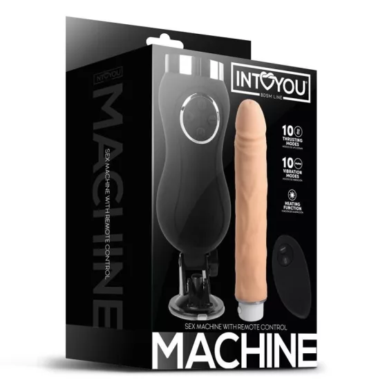IntoYou – Machine kézi szexgép, vibrációval, melegítő funkcióval, távirányítóval