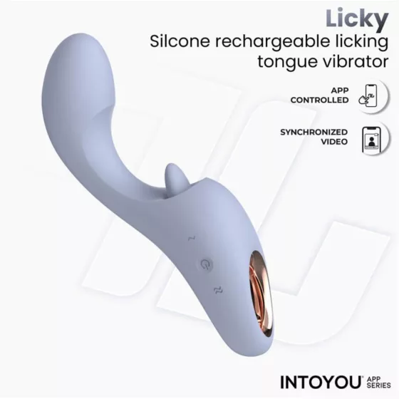 Intoyou – Licky okos vibrátor nyalogató klitoriszággal (APP-os)