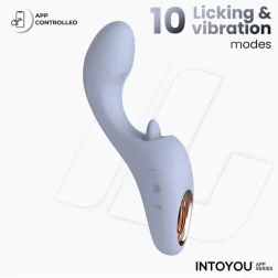   Intoyou – Licky okos vibrátor nyalogató klitoriszággal (APP-os)