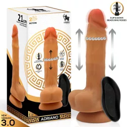   Centauro Adriano 3.0 vibrátor, fel le mozgó gyöngysorral, távirányítóval.