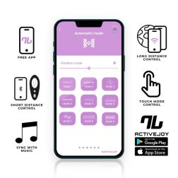 Intoyou alsóba helyezhető vibrátor (APP-os) (kék)