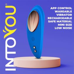 Intoyou alsóba helyezhető vibrátor (APP-os) (kék)