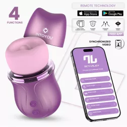   IntoYou – Mimi/Suvi vákuumos, nyalogató vibrátor (lila, APP-os)