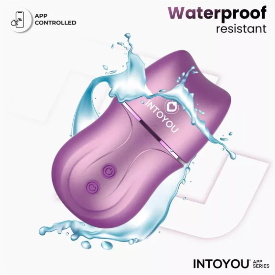 IntoYou – Mimi/Suvi vákuumos, nyalogató vibrátor (lila, APP-os)