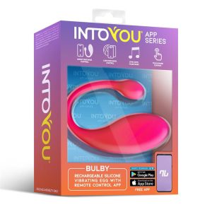 Intoyou Bulby vibrációs tojás (APP-os) (piros)