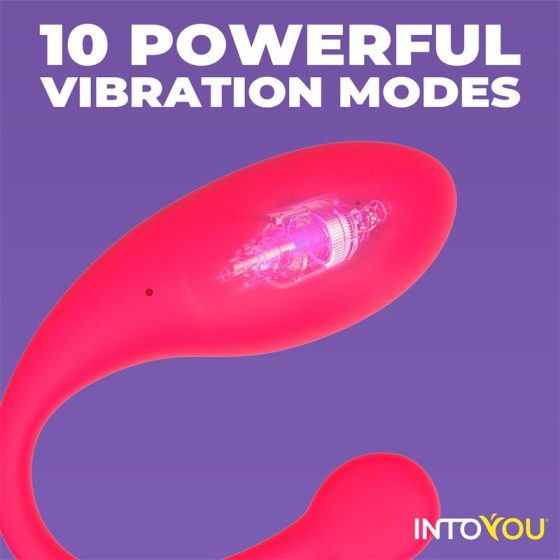 Intoyou Bulby okos vibrációs tojás (APP-os) (piros)