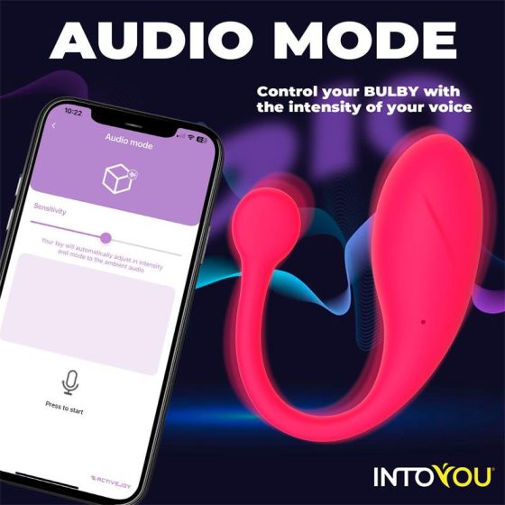 Intoyou Bulby okos vibrációs tojás (APP-os) (piros)