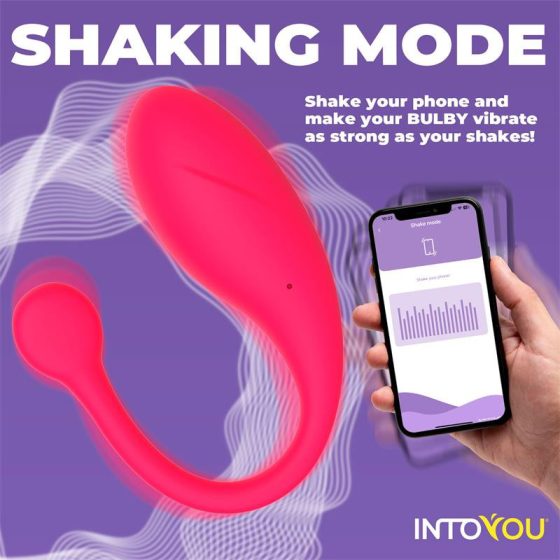 Intoyou Bulby okos vibrációs tojás (APP-os) (piros)