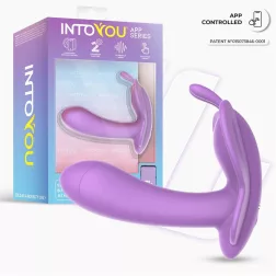 IntoYou - Wingy okos pillangóvibrátor (lila) (APP-os)