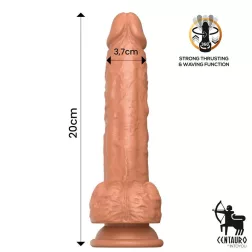   Centauro Octavius rotáló és fel-le mozgó vibrátor, távirányítóval (20 cm)