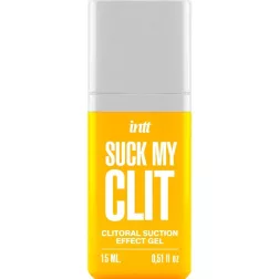   INTT – Suck My Clit! szívó érzést keltő stimuláló gél hölgyeknek, mangóillatú (15 ml) 