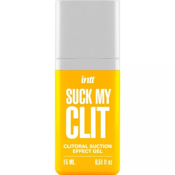 INTT – Suck My Clit! szívó érzést keltő stimuláló gél hölgyeknek, mangóillatú (15 ml) 