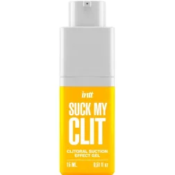   INTT – Suck My Clit! szívó érzést keltő stimuláló gél hölgyeknek, mangóillatú (15 ml) 