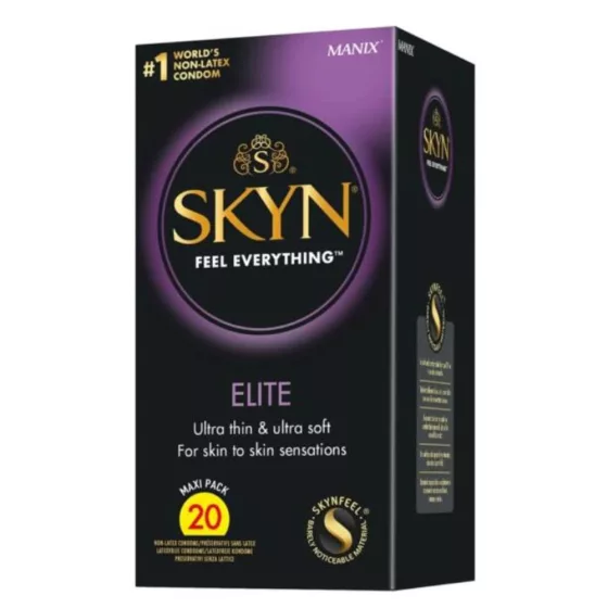 Skyn – Elite extravékony latexmentes óvszer (20 db)