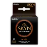 Skyn – Large latexmentes, nagyméretű óvszer (3 db)