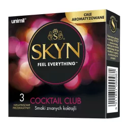 Skyn – Cocktail izesített, latexmentes óvszer (3 db)