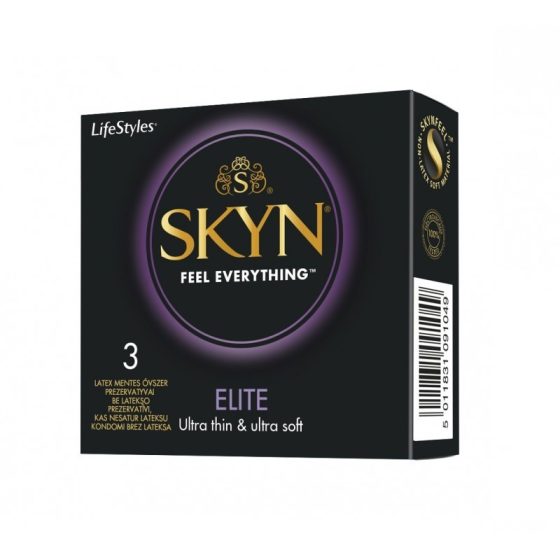 Skyn Elite 3 db extra vékony latex mentes óvszer