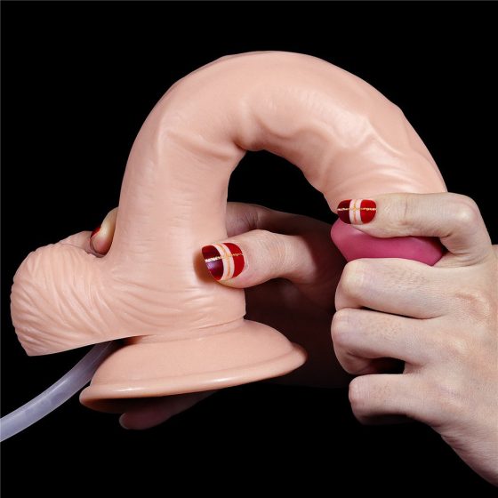 LoveToy Squirt Extreme 9" spriccelő dildó (23 cm)