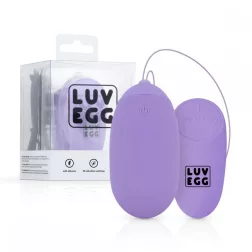 Luv Egg – XL távirányítható vibrációs tojás (lila).