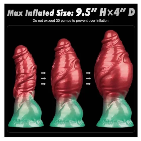 LoveToy – AEROSX felfújható szilikon Monster dildó