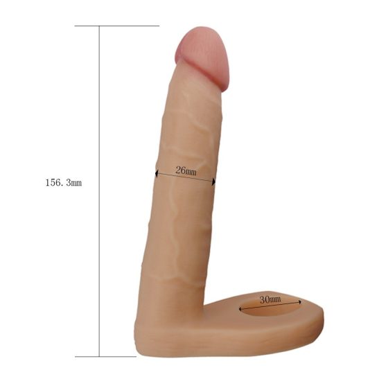 LoveToy The Ultra Soft Double dildó (6,5
