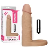   LoveToy The Ultra Soft Double dildó, vibrációval (5,8")