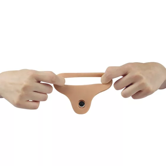 LoveToy The Ultra Soft Double dildó, vibrációval (6,5")