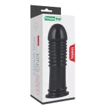 LoveToy – King Sized Anal Bumper redőzött anál dildó