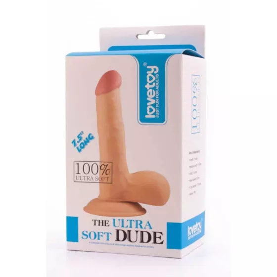 LoveToy – Ultra Soft realisztikus, puha dildó