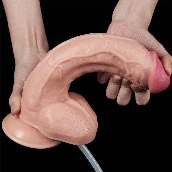 LoveToy Squirt Extreme 10" spriccelő dildó (25 cm)