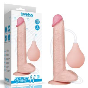 LoveToy Squirt Extreme 11" spriccelő dildó (28 cm)